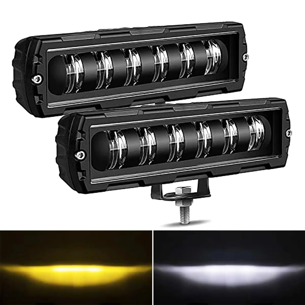 1pc 6inch 12V 24V LED Light Bar Off Road Spotlight White Yellow LED Driving Fog Light for Cars Truck 4x4 Boat Lada Atv Work Lamp
1pc 6inch 12V 24V LED Light Bar Off Road Spotlight White Yellow LED Driving Fog Light for Cars Truck 4x4 Boat Lada Atv Work Lamp