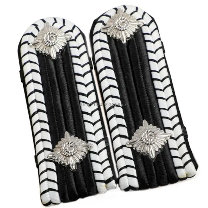 Shoulder Epaulettes Golden Security Uniform Accessories Captain Professional Security Guard Epaulets Captain
Shoulder Epaulettes Golden Security Uniform Accessories Captain Professional Security Guard Epaulets Captain
