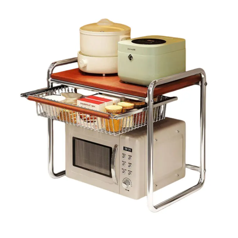 LTT Kitchen Shelf Modern Simple Double Storage Oven Stand Home Countertop Shelf
LTT Kitchen Shelf Modern Simple Double Storage Oven Stand Home Countertop Shelf