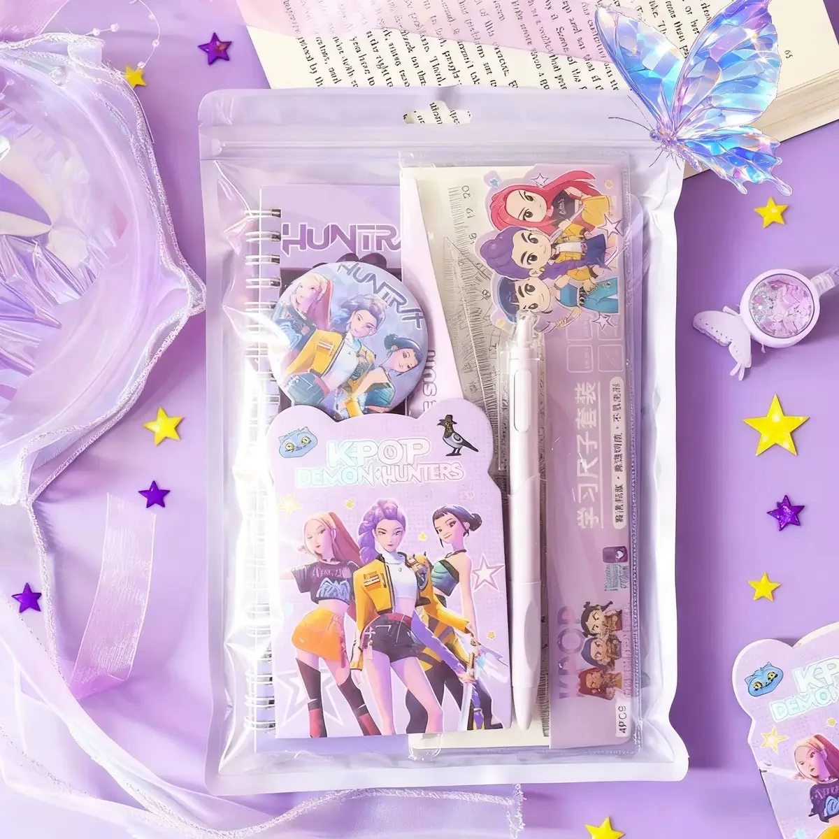 2026 New Hot Cute cartoon Anime Stationery 5-Piece Set, Practical School Supplies, Kids Birthday Gift for Fans
2026 New Hot Cute cartoon Anime Stationery 5-Piece Set, Practical School Supplies, Kids Birthday Gift for Fans