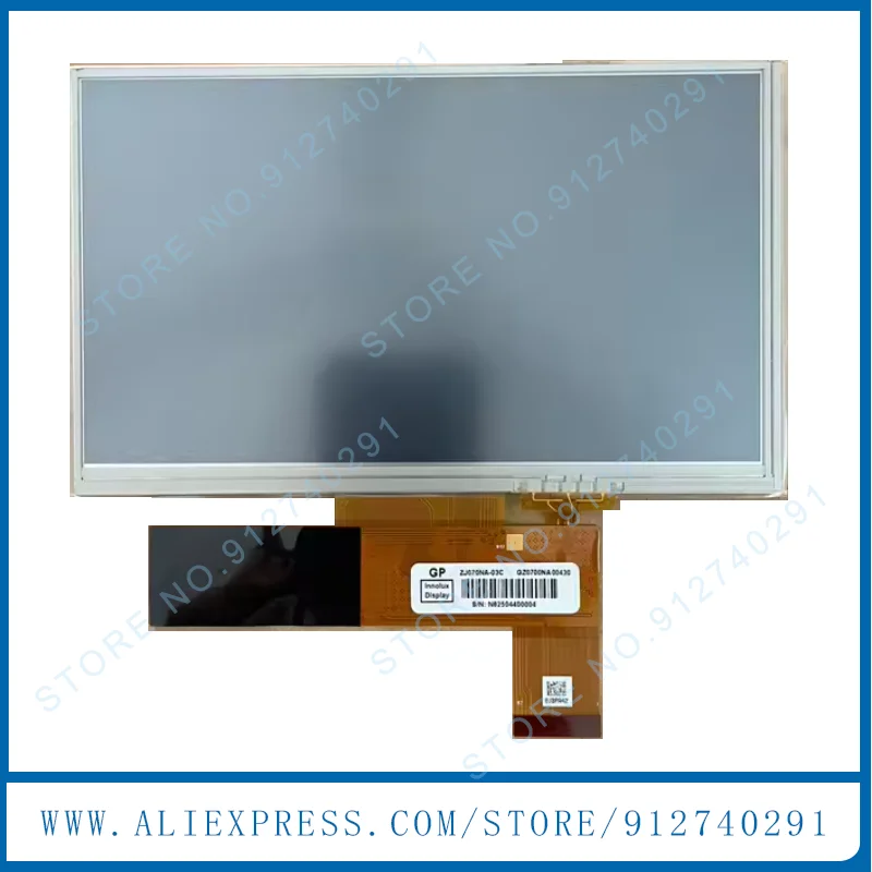 Оригинальный 7-дюймовый ЖК-экран ZJ070NA-03C (800(RGB)*480) с сенсорной панелью для автомобильных GPS-навигаторов De ZL 7xx 760LM 760LMT
Оригинальный 7-дюймовый ЖК-экран ZJ070NA-03C (800(RGB)*480) с сенсорной панелью для автомобильных GPS-навигаторов De ZL 7xx 760LM 760LMT
