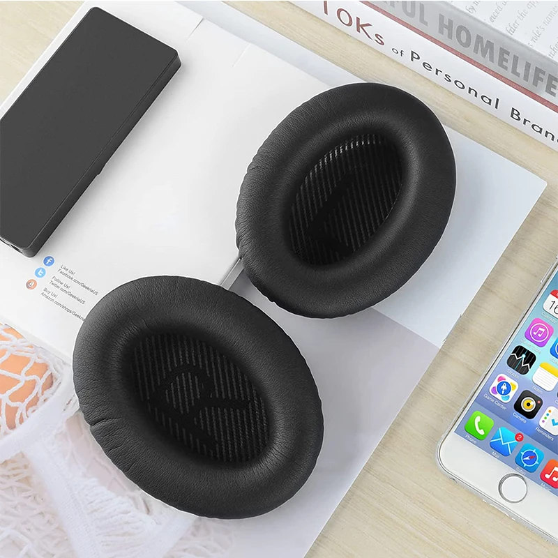 Replacement Ear Pads for BOSE QC45 for QuietComfort 45 QuietComfort SE (QC SE) Headphones Memory Foam Ear Cushions Replacement Ear Pads for BOSE QC45 for QuietComfort 45 QuietComfort SE (QC SE) Headphones Memory Foam Ear Cushions