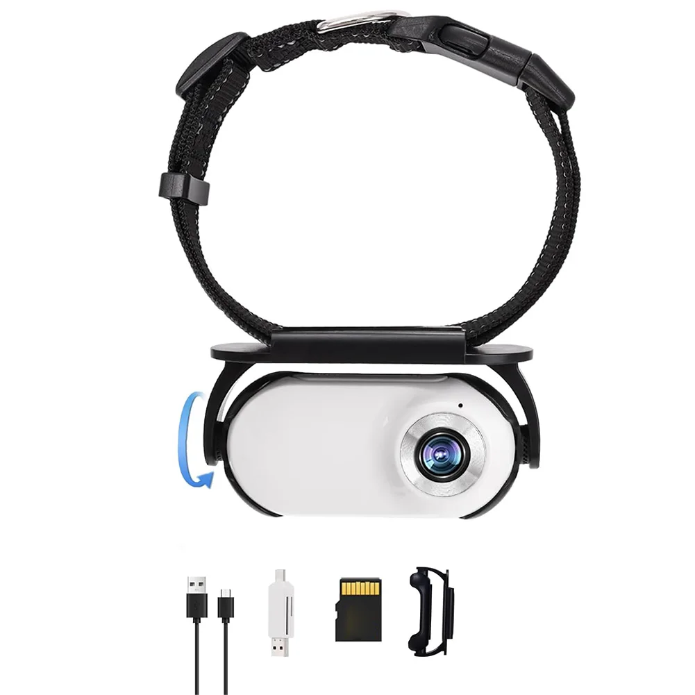 HD 1080P Cat Camera Collar with Video Record Small Action Camera with 32GB Memory Card Body Camera for Work Travel Pet Walking
HD 1080P Cat Camera Collar with Video Record Small Action Camera with 32GB Memory Card Body Camera for Work Travel Pet Walking