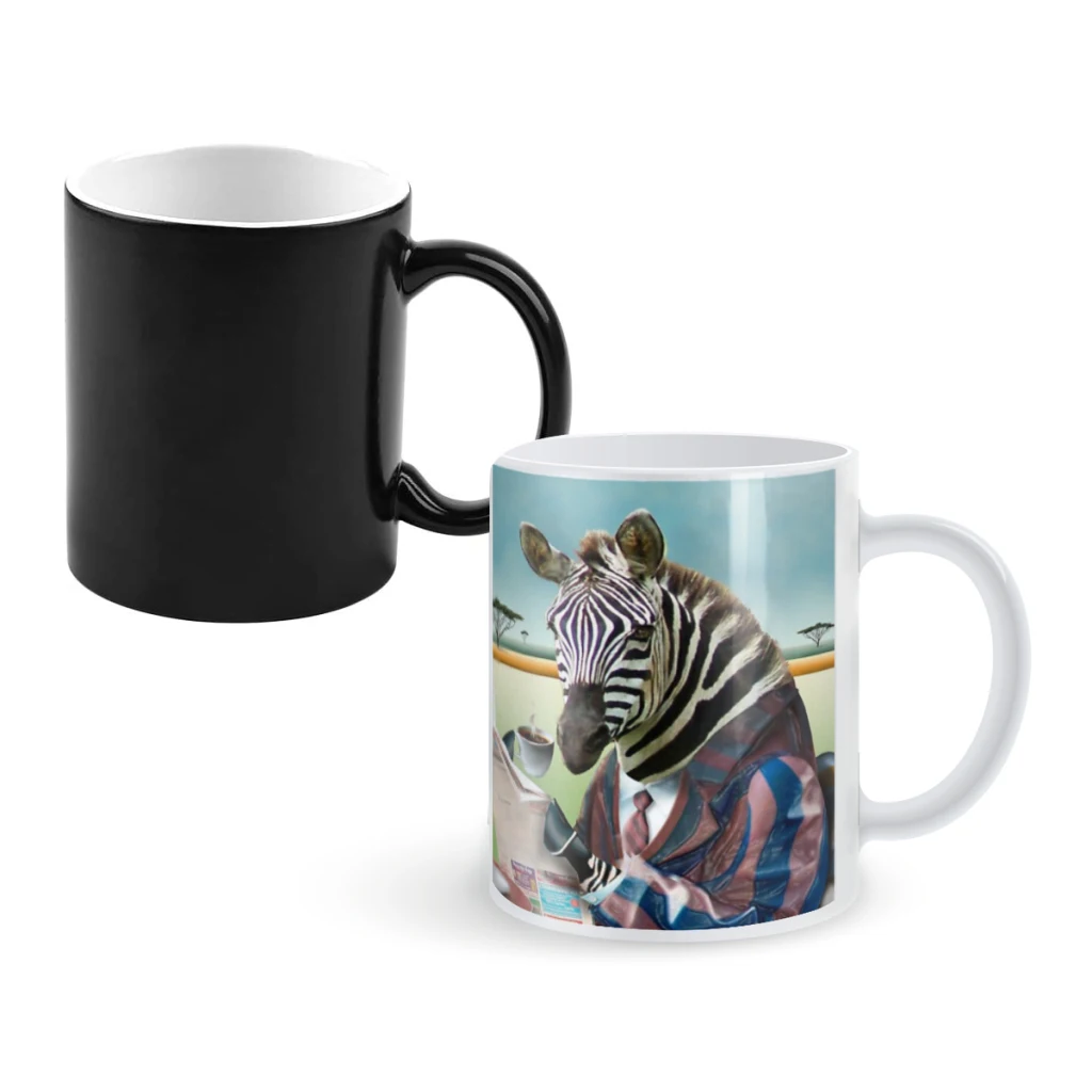 Zebra MorningCoffee Mugs And Mug Creative Color Change Tea Cup Ceramic Milk Cups Novelty Gifts
Zebra MorningCoffee Mugs And Mug Creative Color Change Tea Cup Ceramic Milk Cups Novelty Gifts
