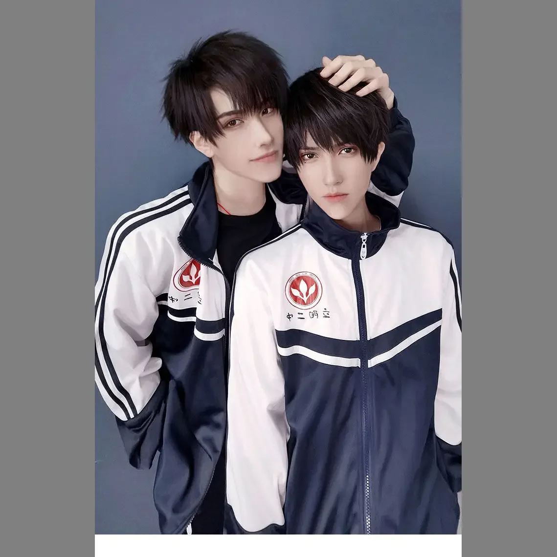 Chinese novel WZXZ fakeslackers WeiZhuangXueZha Hezhao XieYu ZhaoYu cosplay costume School uniform Full Set
Chinese novel WZXZ fakeslackers WeiZhuangXueZha Hezhao XieYu ZhaoYu cosplay costume School uniform Full Set