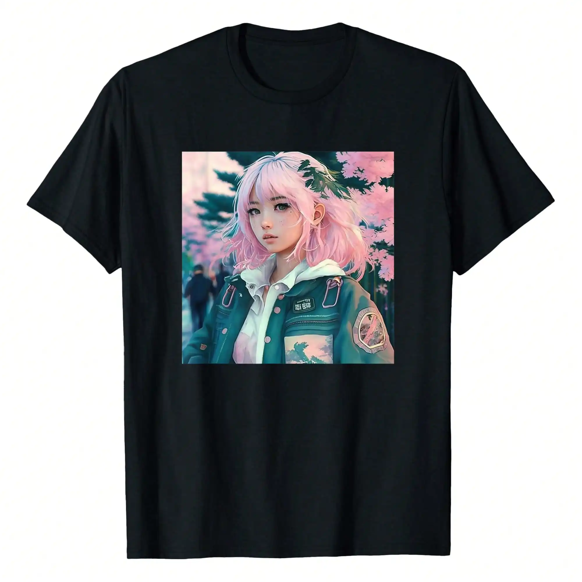 Japanese Anime Girl T-Shirt,220g Pure Cotton Single-Sided Printed Round Neck Short Sleeved Shirt.
Japanese Anime Girl T-Shirt,220g Pure Cotton Single-Sided Printed Round Neck Short Sleeved Shirt.