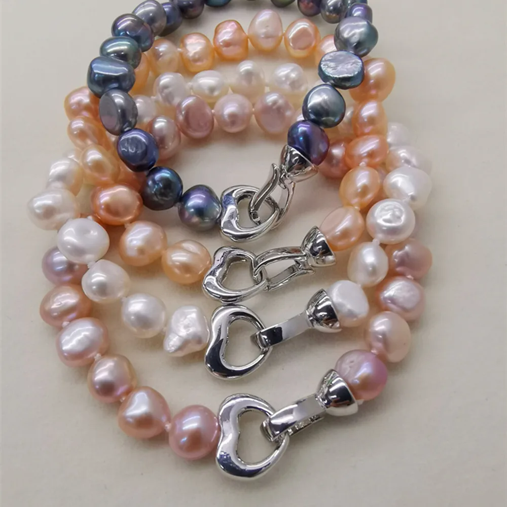 Handmade strands knotted bracelet natural 7-8mm multicolor freshwater pearl 20cm for women jewelry fashion gift
Handmade strands knotted bracelet natural 7-8mm multicolor freshwater pearl 20cm for women jewelry fashion gift