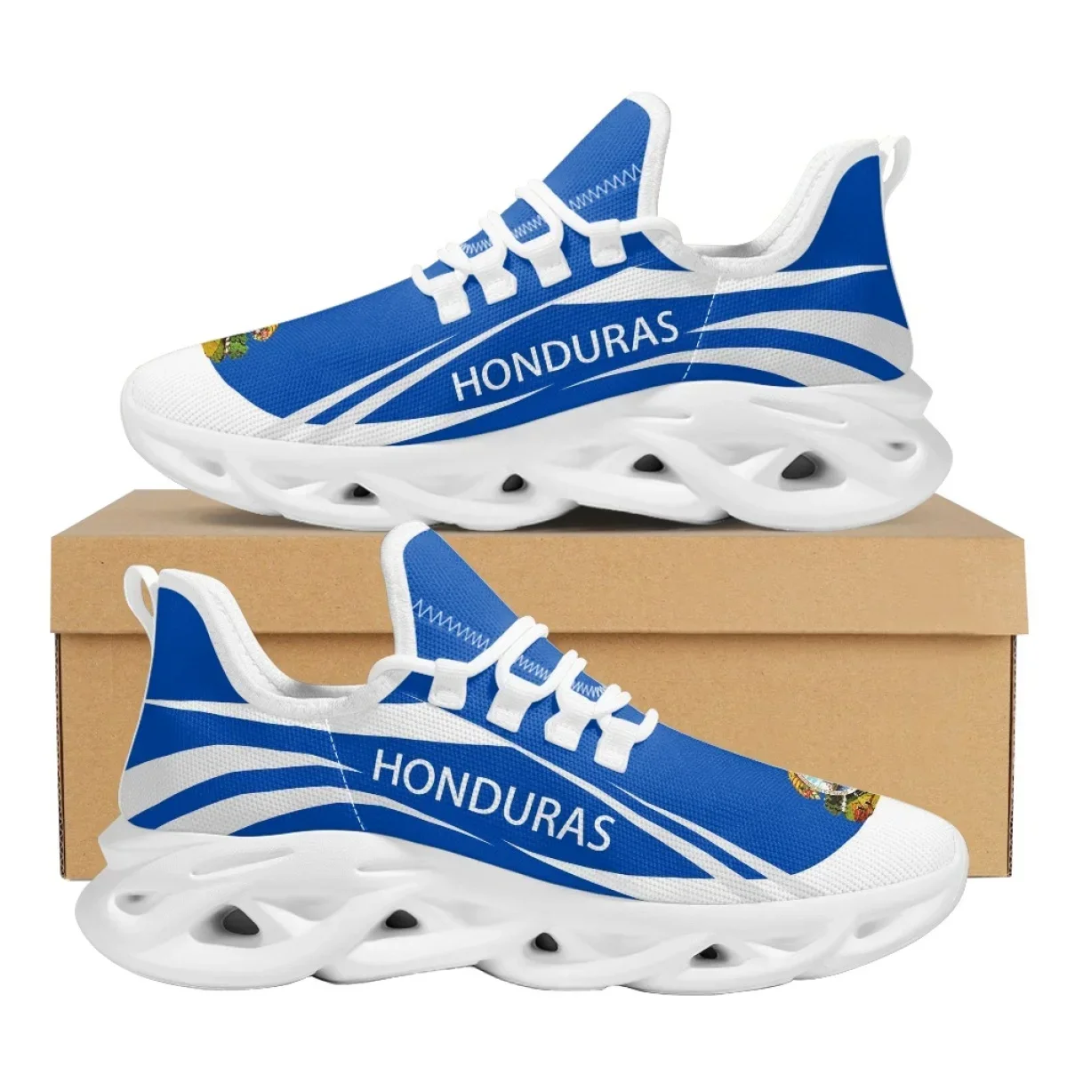 Men Blade Running Shoes Honduras Flag Printed Breathable Sneakers Shoes Fashion Antiskid Casual Sports Shoes Training Zapatillas
Men Blade Running Shoes Honduras Flag Printed Breathable Sneakers Shoes Fashion Antiskid Casual Sports Shoes Training Zapatillas