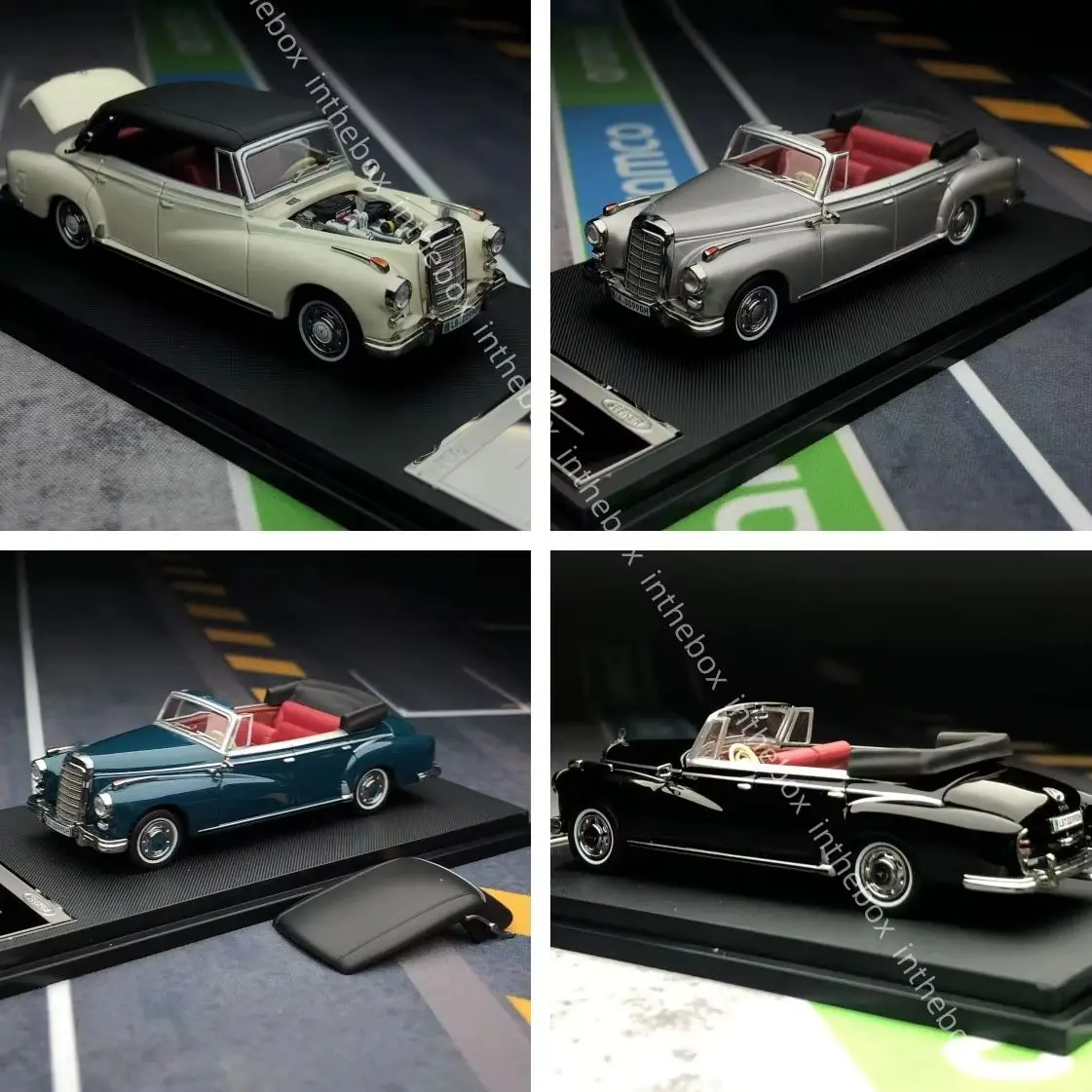 intheBox Seeker 1:64 MB 300D Convertible Soft Top Collection Diecast Toys Car Model Car
intheBox Seeker 1:64 MB 300D Convertible Soft Top Collection Diecast Toys Car Model Car