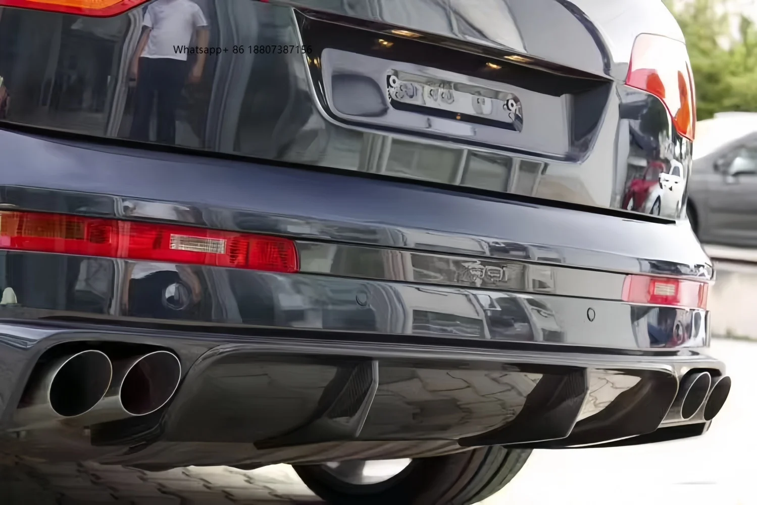 SPC Q7 Carbon Fiber Rear Diffuser forAudi Q7 2010-2015 Carbon Fiber Rear Low Spoiler for Q7 Carbon Fiber Rear Lip Chin
SPC Q7 Carbon Fiber Rear Diffuser forAudi Q7 2010-2015 Carbon Fiber Rear Low Spoiler for Q7 Carbon Fiber Rear Lip Chin