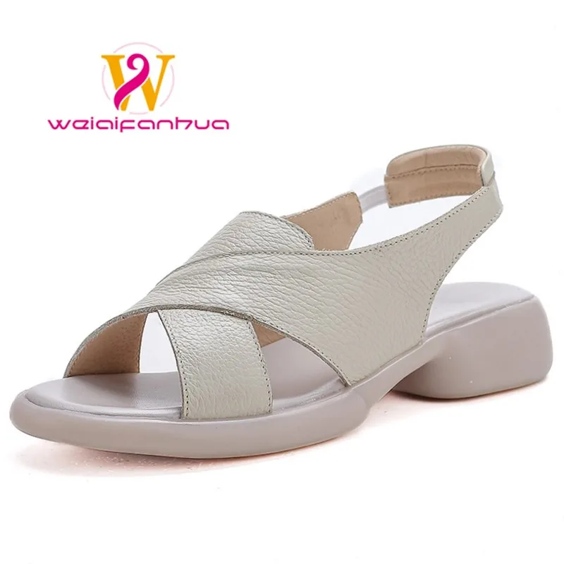 Women's 2026 New Style Genuine Leather Thick-soled Roman Sandals, Women's Flip-flops, Beach Shoes Designer Sandals
Women's 2026 New Style Genuine Leather Thick-soled Roman Sandals, Women's Flip-flops, Beach Shoes Designer Sandals