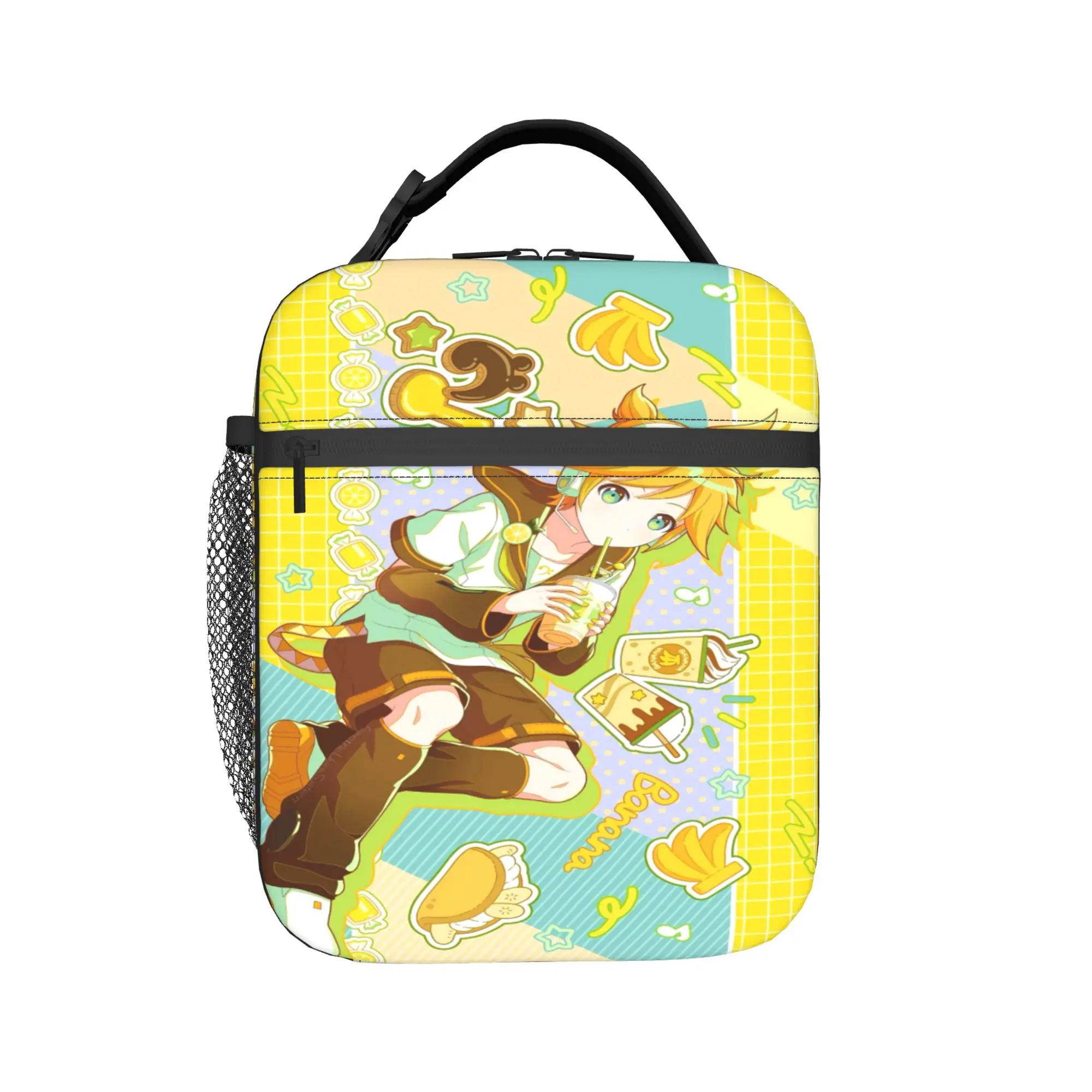 Kagamine Rin Len Product Insulated Lunch Bag For School Office Food Storage Bag Reusable Thermal Cooler Lunch Box
Kagamine Rin Len Product Insulated Lunch Bag For School Office Food Storage Bag Reusable Thermal Cooler Lunch Box