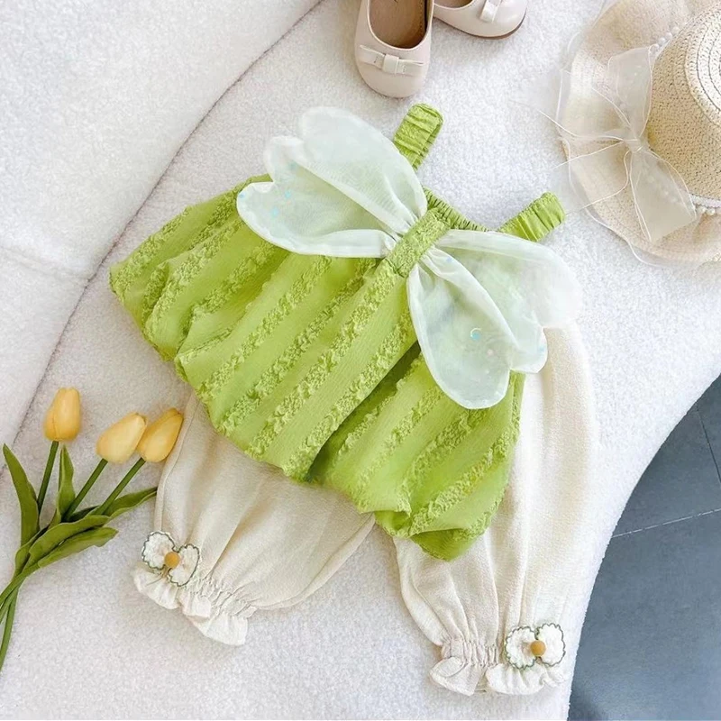 1 2 3 4 Years Toddler Girl Clothes Summer Cute Wing Tops And Pants 2Pcs Little Princess Baby Suits Casual Children Clothing Sets
1 2 3 4 Years Toddler Girl Clothes Summer Cute Wing Tops And Pants 2Pcs Little Princess Baby Suits Casual Children Clothing Sets