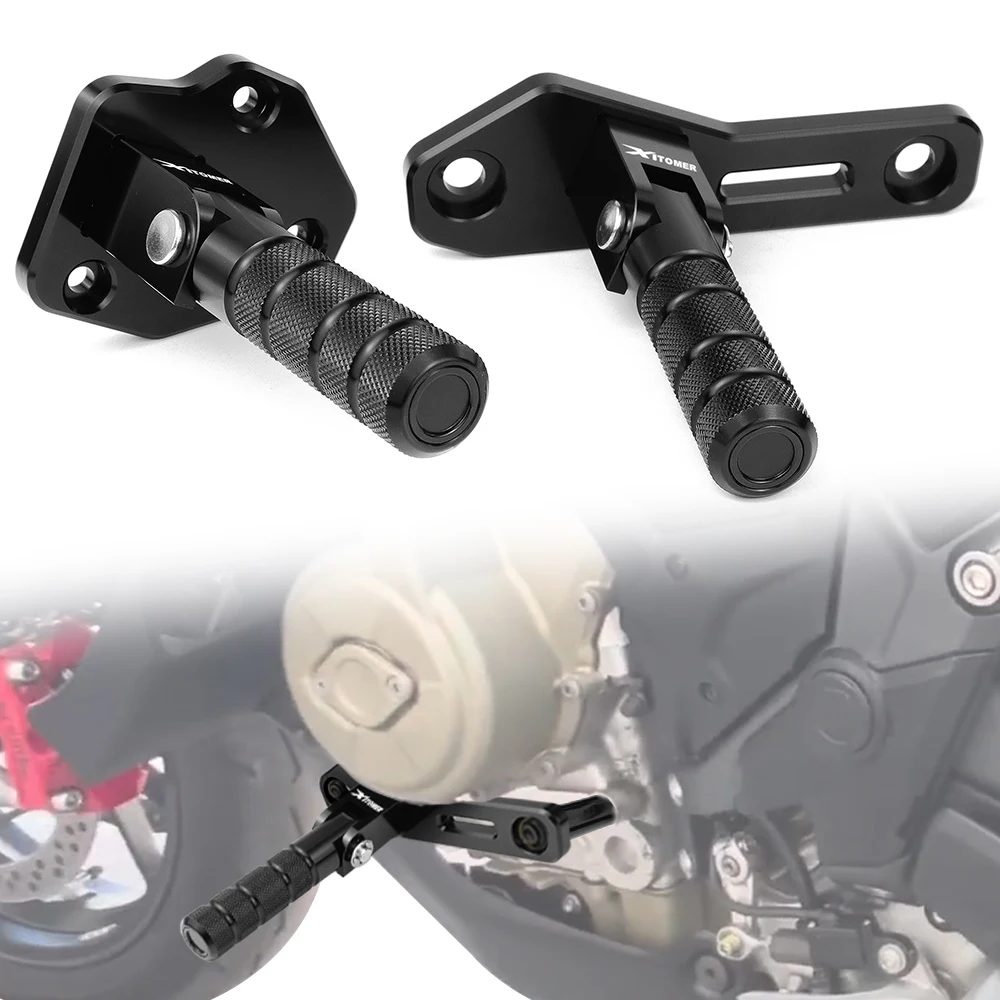 For Ducati Multistrada V4 V4S V4 RS V4 Pikes Peak V4 Rallly Motorcycle Rider Foldable Foot Pegs Footrest Kit Highway Peg Mounts
For Ducati Multistrada V4 V4S V4 RS V4 Pikes Peak V4 Rallly Motorcycle Rider Foldable Foot Pegs Footrest Kit Highway Peg Mounts
