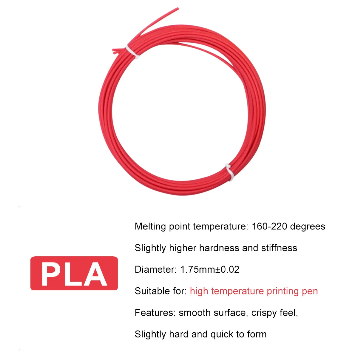 175mm 3D Printer Filament Pla Material 18 Random Color High Precision Diameter Suitable for 3D Printing Pen DIY Creative Craft
175mm 3D Printer Filament Pla Material 18 Random Color High Precision Diameter Suitable for 3D Printing Pen DIY Creative Craft