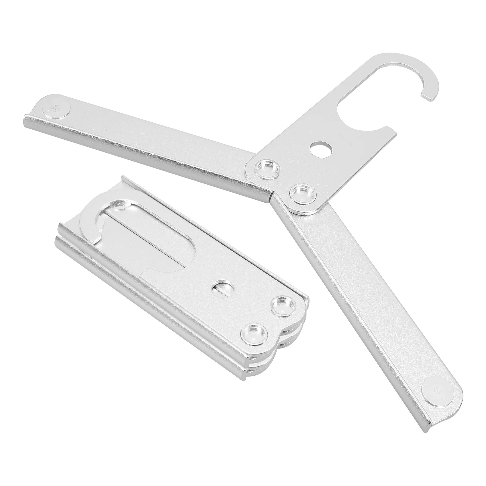 3 Pcs Folding Travel Hanger Hangers Convenient Picture Drying Silver Stainless Steel Foldable
3 Pcs Folding Travel Hanger Hangers Convenient Picture Drying Silver Stainless Steel Foldable