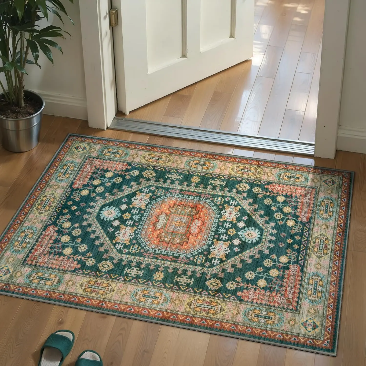 Винтажный ковер, небольшой ковер для прихожей, желто-зеленый моющийся ковер, ковер для входной двери в помещении, нескользящий резиновый коврик для подкладки для
Винтажный ковер, небольшой ковер для прихожей, желто-зеленый моющийся ковер, ковер для входной двери в помещении, нескользящий резиновый коврик для подкладки для