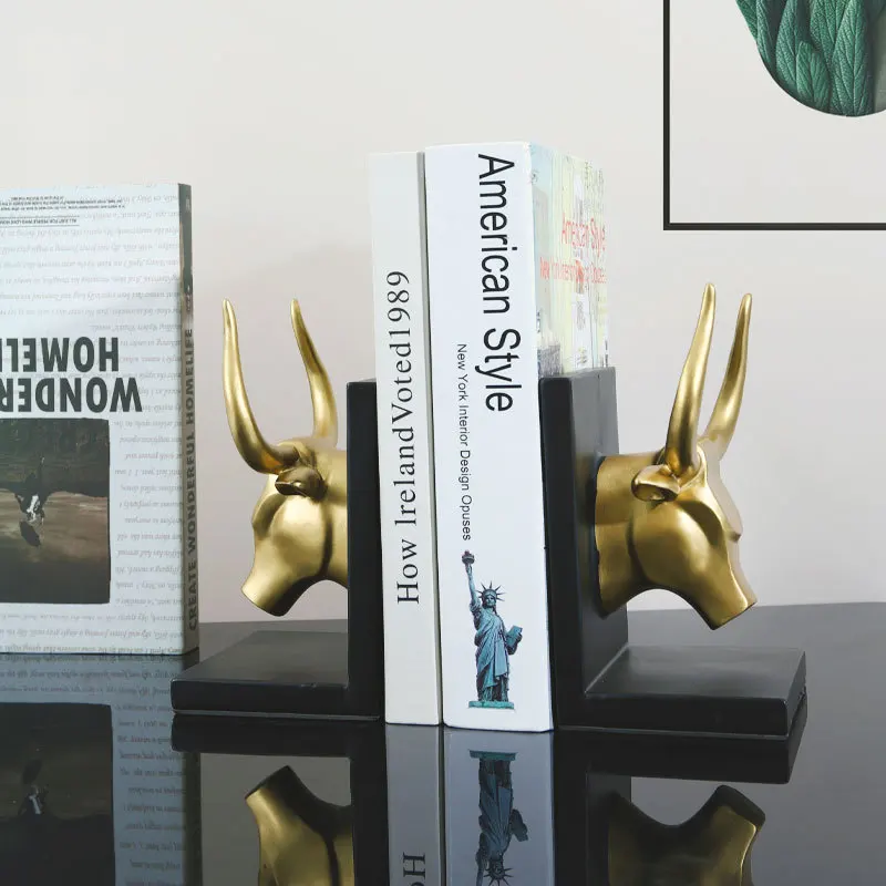 American Country Style Animal Bull Head Bookend Home Study Soft Furnishing Office Show Flat Decorative Piece
American Country Style Animal Bull Head Bookend Home Study Soft Furnishing Office Show Flat Decorative Piece