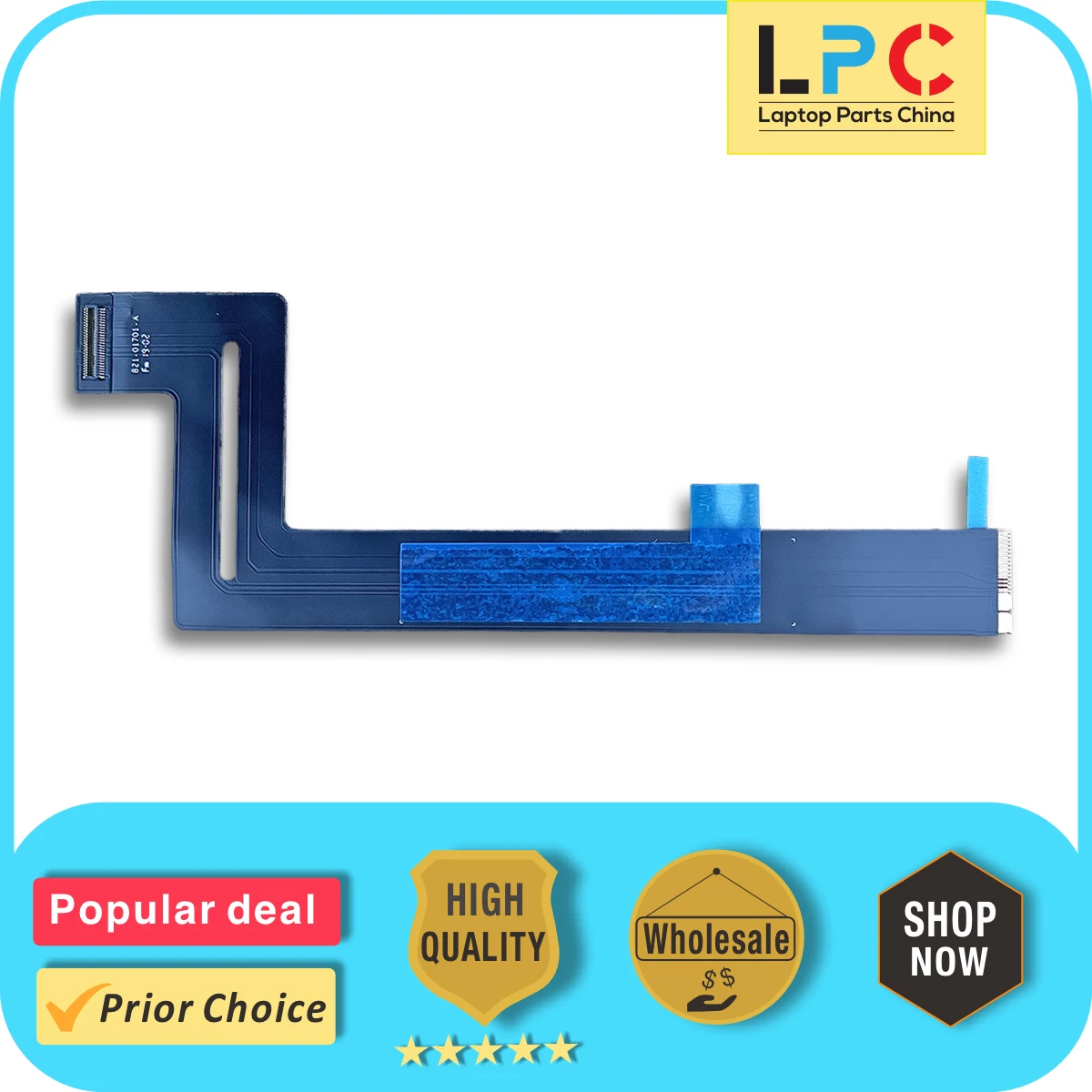 A1989 Trackpad Touchpad Cable 821-01701-A For Apple MacBook Pro A1989 2018 Trackpad Touchpad Flex Cable New
A1989 Trackpad Touchpad Cable 821-01701-A For Apple MacBook Pro A1989 2018 Trackpad Touchpad Flex Cable New