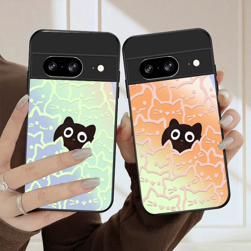 Colorful silhouette cat For Google Pixel 10 Pro XL Pixel 9 Pro XL Pixel 8a 7a Pixel 7 Pro Pixel8 7 9 10 Black Glass Phone Case
Colorful silhouette cat For Google Pixel 10 Pro XL Pixel 9 Pro XL Pixel 8a 7a Pixel 7 Pro Pixel8 7 9 10 Black Glass Phone Case