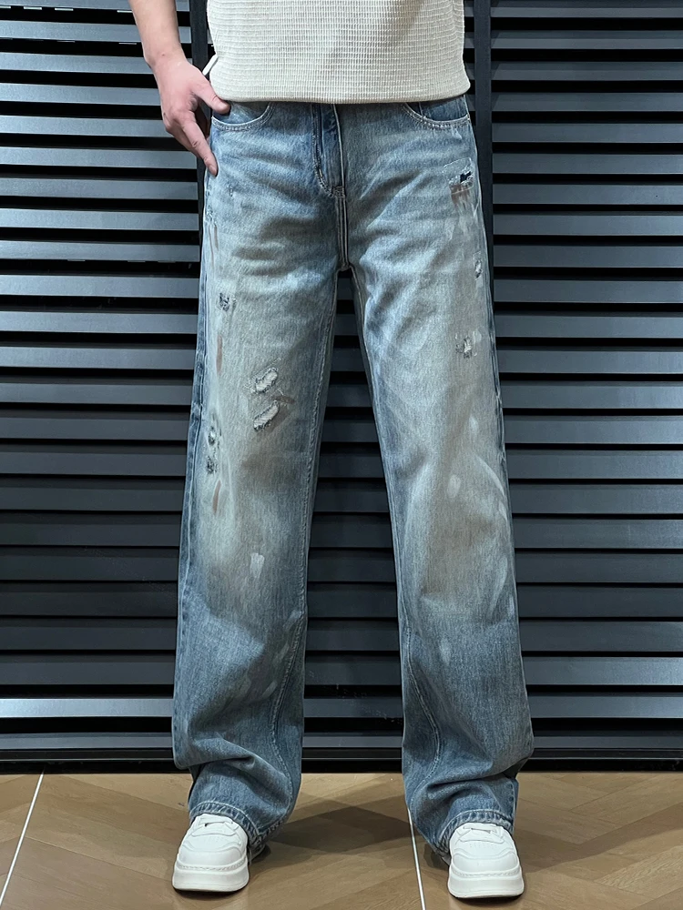 Doodle Graffiti Ripped Loose Men's Jeans Youth Versatile Straight Leg Pants Casual High Street Long Trousers Spring Summer
Doodle Graffiti Ripped Loose Men's Jeans Youth Versatile Straight Leg Pants Casual High Street Long Trousers Spring Summer
