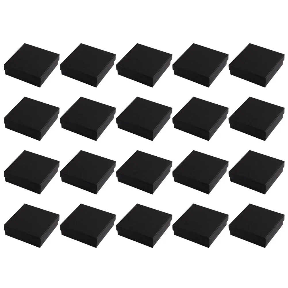 20 Pcs Gift Boxes for Presents Jewelry Small Earring Packing Packaging Gifts Cardboard Jewellery Black Bulk
20 Pcs Gift Boxes for Presents Jewelry Small Earring Packing Packaging Gifts Cardboard Jewellery Black Bulk