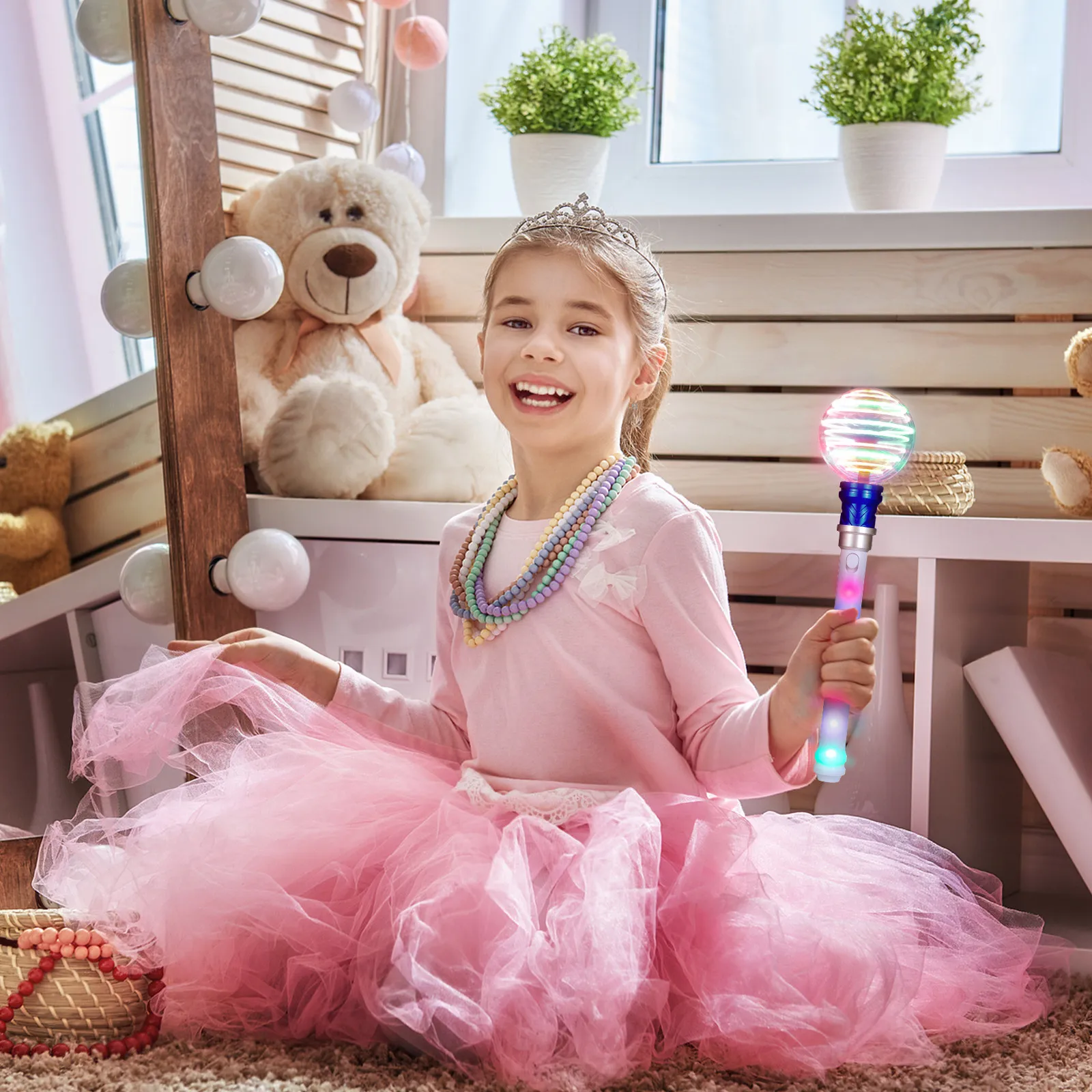 1Pcs LED Flashing Glow Stick Party Supply Bar Flashing Wand Handheld Light Up for Kids Concert Dance Night Fun
1Pcs LED Flashing Glow Stick Party Supply Bar Flashing Wand Handheld Light Up for Kids Concert Dance Night Fun