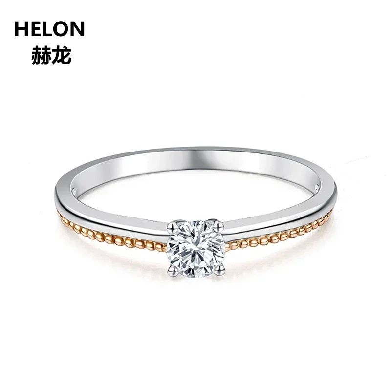0.23ct VVS/F-G Moissanites Women Engagement Wedding Ring Solid 14k White Gold Anniversary Classic Rose Gold Multi-tone Gold
0.23ct VVS/F-G Moissanites Women Engagement Wedding Ring Solid 14k White Gold Anniversary Classic Rose Gold Multi-tone Gold