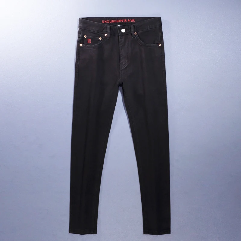 Fashion Designer Men Jeans High Quality Black Stretch Slim Fit Vintage Jeans Men Embroidery Y2K Casual Denim Pants Hombre
Fashion Designer Men Jeans High Quality Black Stretch Slim Fit Vintage Jeans Men Embroidery Y2K Casual Denim Pants Hombre