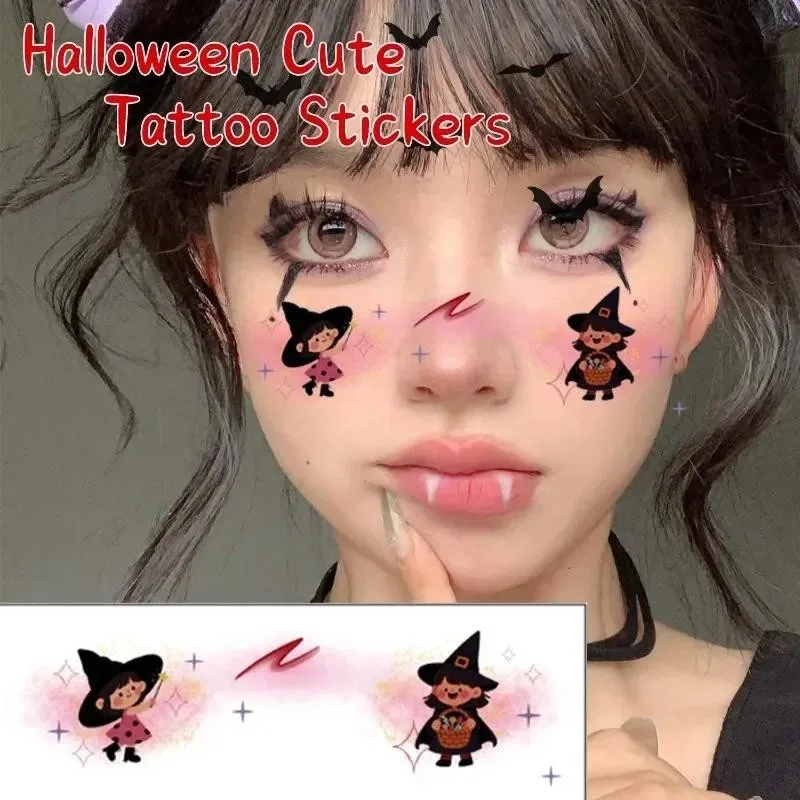 12PCS 2025 Halloween Cute Tattoo Stickers Waterproof Cartoon Ghost Bat Stickers Body Art Tattoo Halloween Party Decoration
12PCS 2025 Halloween Cute Tattoo Stickers Waterproof Cartoon Ghost Bat Stickers Body Art Tattoo Halloween Party Decoration