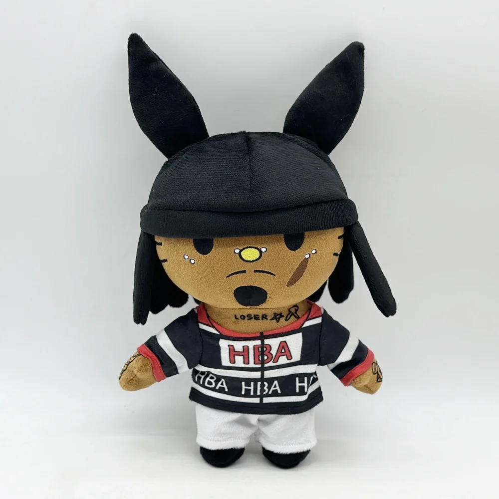 Новый 30 см Hello Kitty Playboi Carti с черной шляпой кролика, плюшевая фигурка куклы, мягкие игрушки, милый подарок на день рождения и Рождество для мальчиков и девочек
Новый 30 см Hello Kitty Playboi Carti с черной шляпой кролика, плюшевая фигурка куклы, мягкие игрушки, милый подарок на день рождения и Рождество для мальчиков и девочек