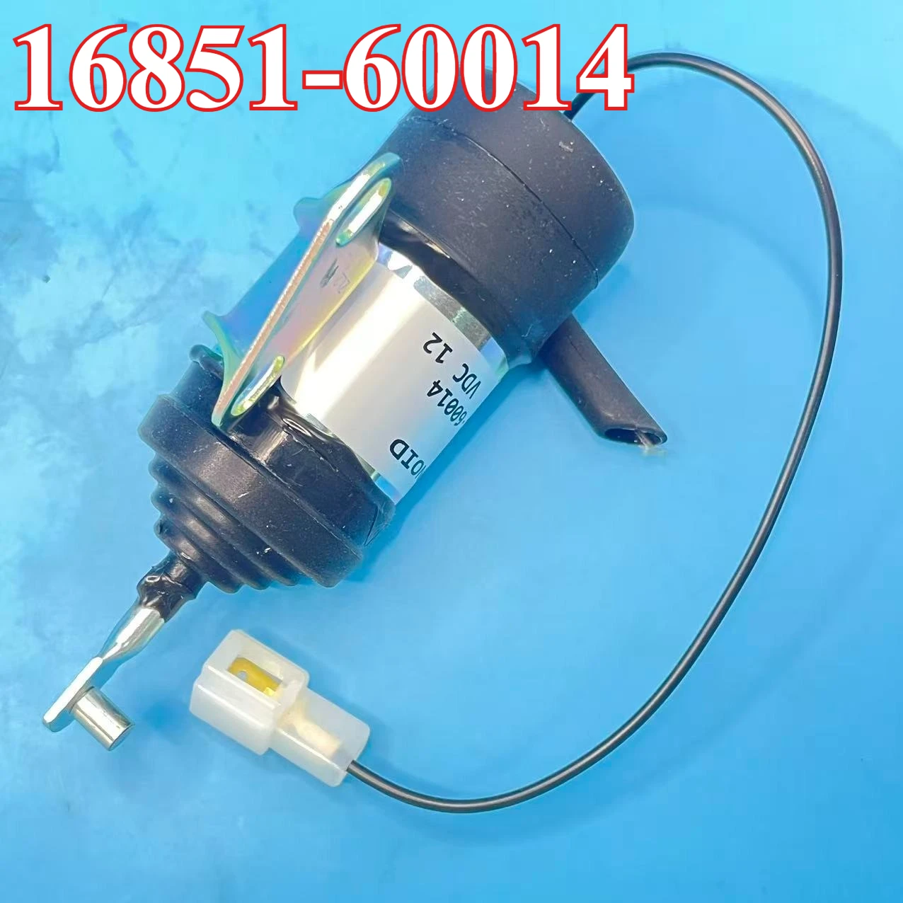 12V 16851-60014 Fuel Shut Off Solenoid Valve Shutdown 6851-600142 For Kubota Mower RTV RTV900
12V 16851-60014 Fuel Shut Off Solenoid Valve Shutdown 6851-600142 For Kubota Mower RTV RTV900