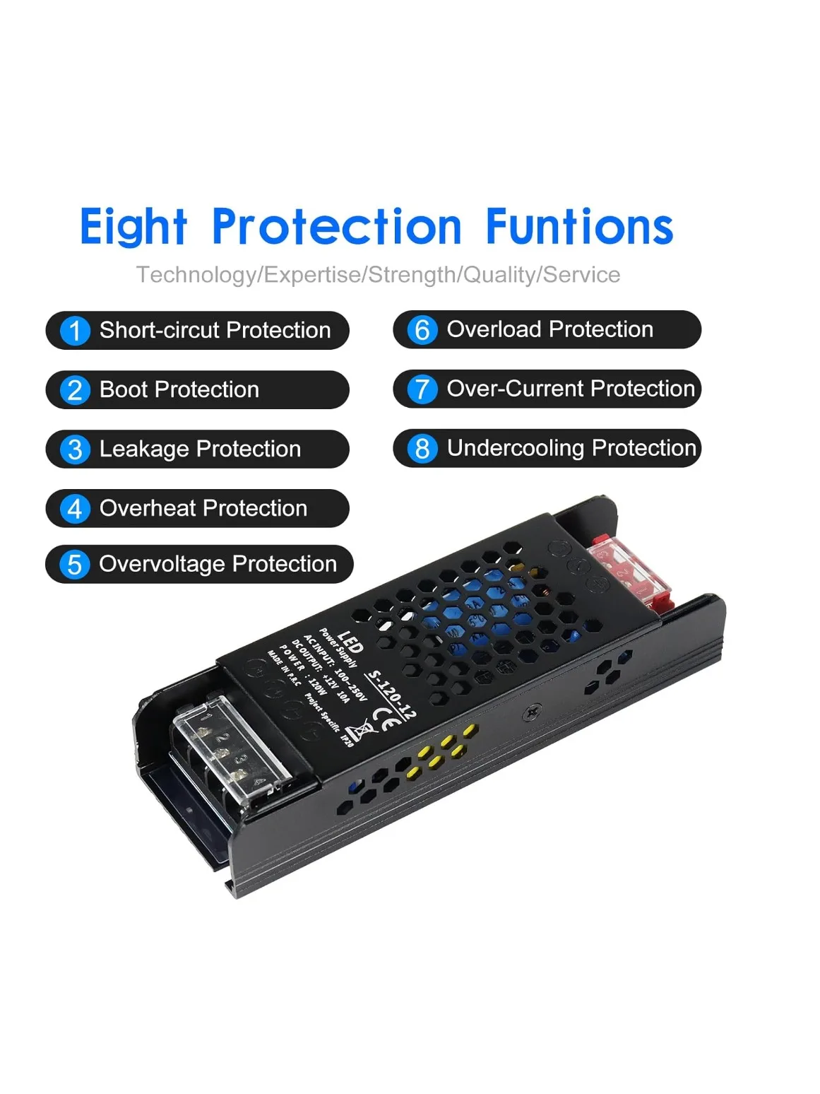12V 24V LED Power Supply AC To DC Transformer 60W 100W 200W 300W 400W Super Thin Converter for LED Strip Light Bulb LED Driver
12V 24V LED Power Supply AC To DC Transformer 60W 100W 200W 300W 400W Super Thin Converter for LED Strip Light Bulb LED Driver