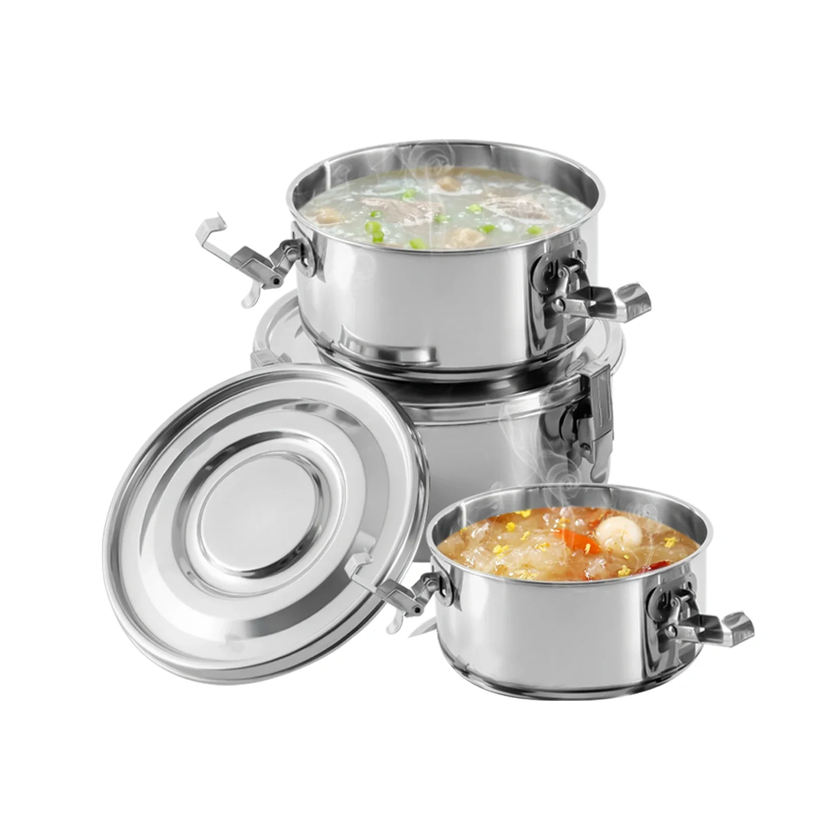 Premium Stainless Steel Food Storage Containers 304 Grade The Original Leak-Proof, Airtight, Smell-Proof - Perfect For Camping
Premium Stainless Steel Food Storage Containers 304 Grade The Original Leak-Proof, Airtight, Smell-Proof - Perfect For Camping