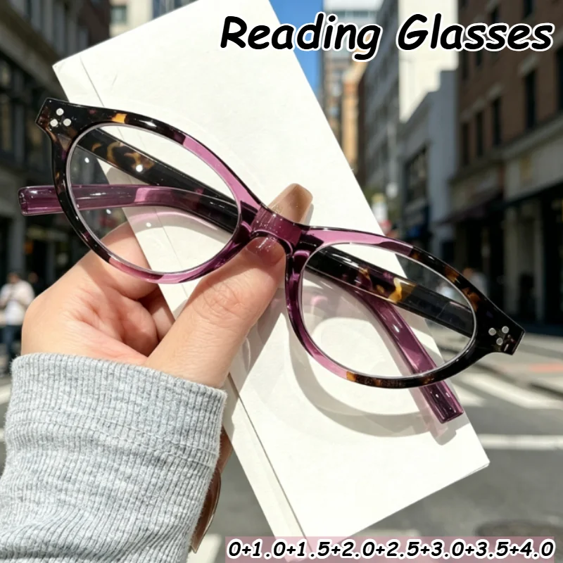 Retro Cat Eye Reading Glasses for Women Fashion Tortoiseshell Frame Anti Blue Light Presbyopic Vintage Eyeglasses +1.0 To +4.0
Retro Cat Eye Reading Glasses for Women Fashion Tortoiseshell Frame Anti Blue Light Presbyopic Vintage Eyeglasses +1.0 To +4.0