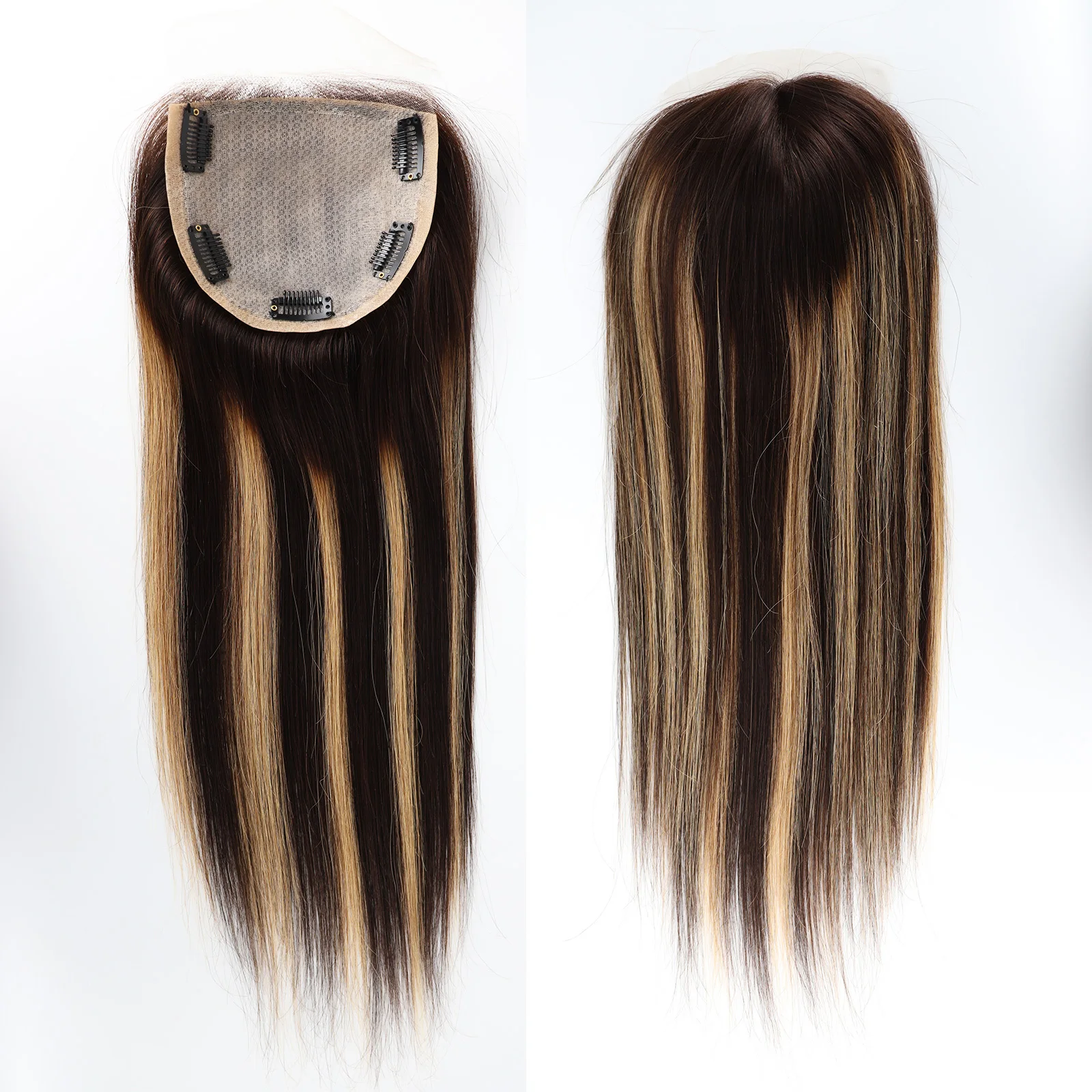 Блондинка, закрытие человеческих волос p4/27, полный шелковый парик на основе кожи с кружевной передней частью, топпер из настоящих волос Remy для женщин
Блондинка, закрытие человеческих волос p4/27, полный шелковый парик на основе кожи с кружевной передней частью, топпер из настоящих волос Remy для женщин