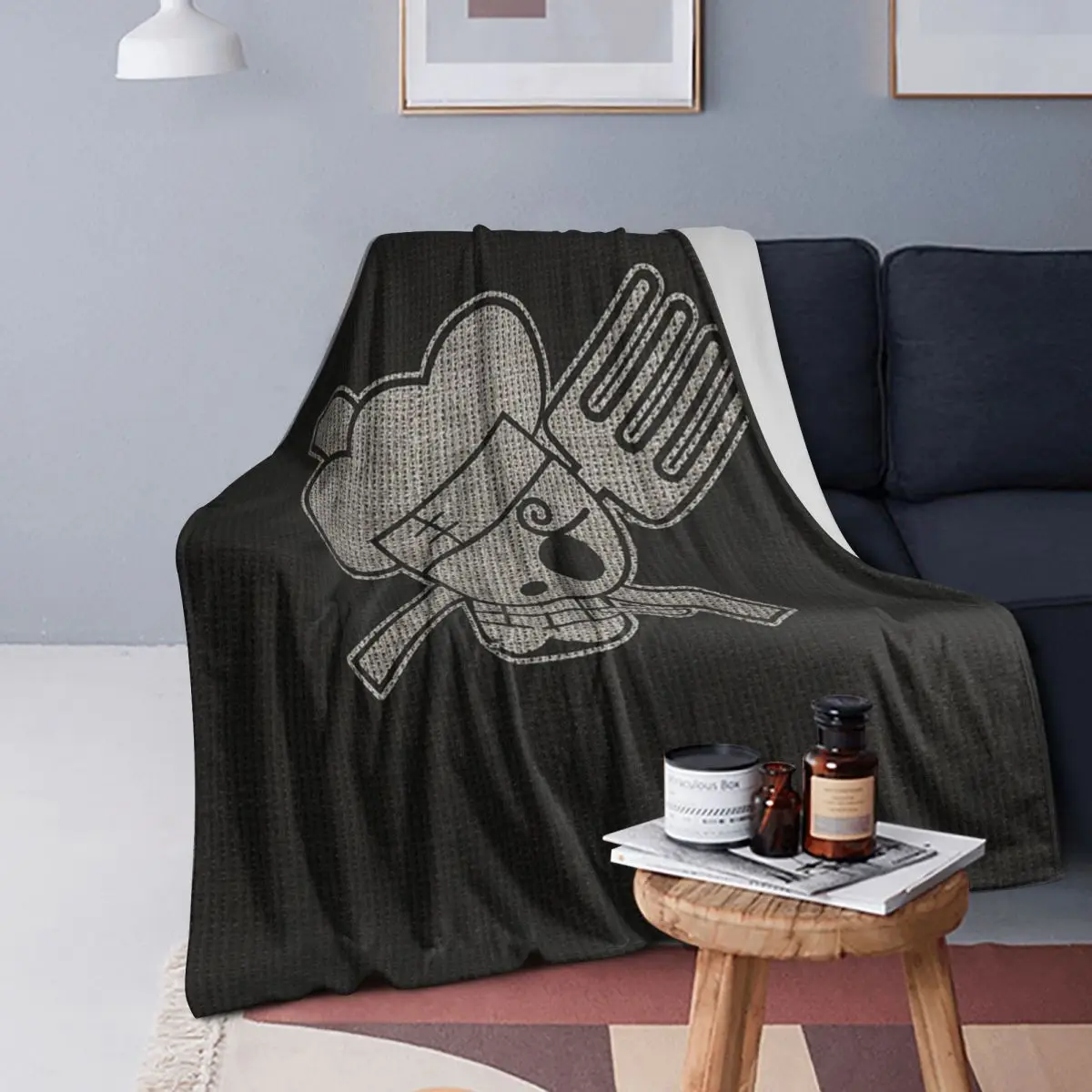 OP 38 - Sanji's Personal Jolly Roger (New World) Blanket Soft Warm Flannel Throw Blanket Bedspread for Bed Living room Picnic
OP 38 - Sanji's Personal Jolly Roger (New World) Blanket Soft Warm Flannel Throw Blanket Bedspread for Bed Living room Picnic