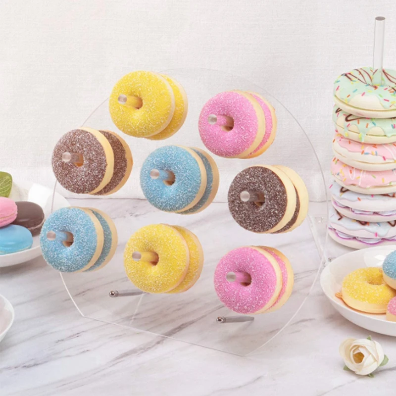 2-Pack Acrylic Donut Display Wall Stand For Party A Donut Holder For Donut Up Party, Wedding, Baby Shower Decorations
2-Pack Acrylic Donut Display Wall Stand For Party A Donut Holder For Donut Up Party, Wedding, Baby Shower Decorations