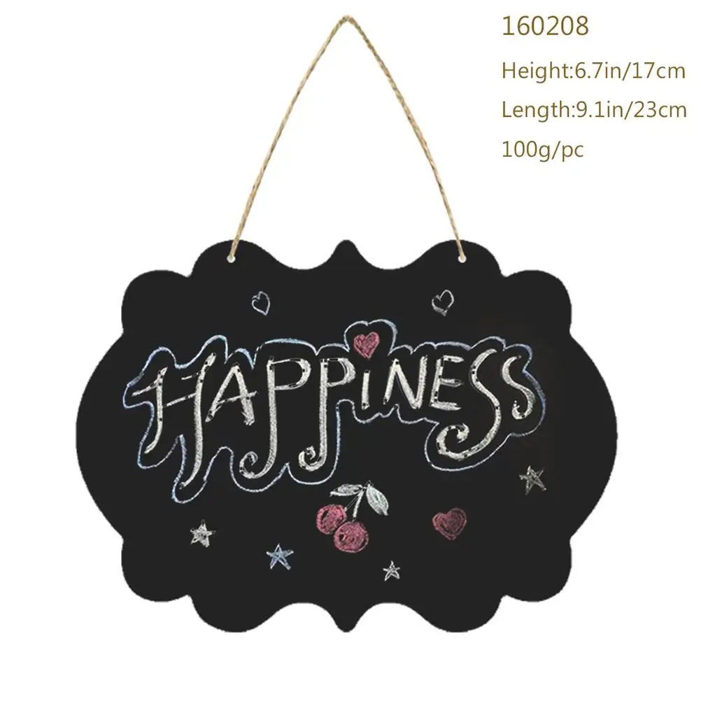 Small Chalkboard Signs Double Sided Blackboard Hanging Message Board Wall Decor Display Reusable Erasable Words Creative Mini
Small Chalkboard Signs Double Sided Blackboard Hanging Message Board Wall Decor Display Reusable Erasable Words Creative Mini