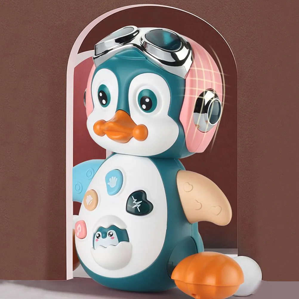 Dancing Penguin Cartoon Early Education Lamplight Music Kids Educational Plaything Safe Smooth Edges Funny Gift Random Color
Dancing Penguin Cartoon Early Education Lamplight Music Kids Educational Plaything Safe Smooth Edges Funny Gift Random Color