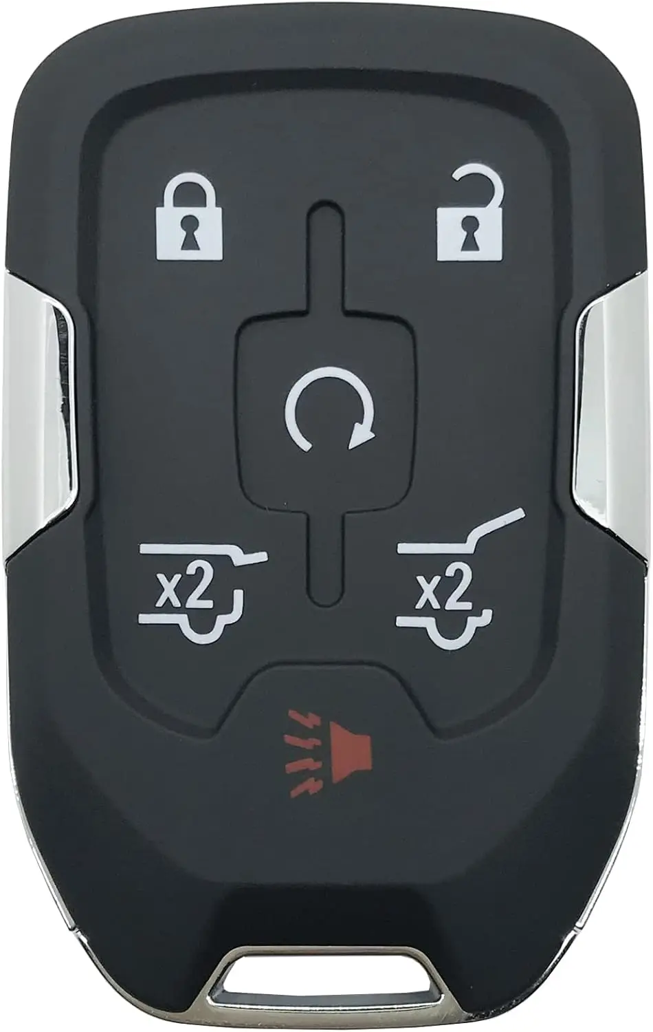 Key Fob Cover Case for Chevy Tahoe Suburban 2015-2020 GMC Yukon Keyless Entry Remote Shell Black
Key Fob Cover Case for Chevy Tahoe Suburban 2015-2020 GMC Yukon Keyless Entry Remote Shell Black