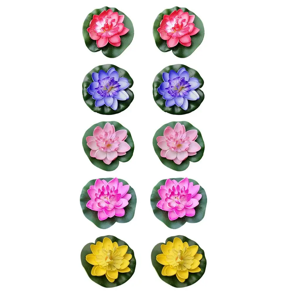 10pcs Artificial Floating Decorations EVA Material Home Garden PondFlowers Water Plants Simulation Plant
10pcs Artificial Floating Decorations EVA Material Home Garden PondFlowers Water Plants Simulation Plant