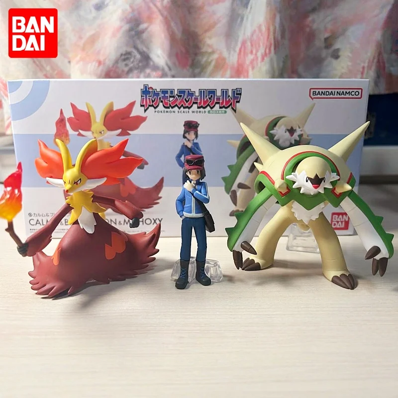 Bandai Pokemon Scale World Kalos Calem Chesnaught Delphox Collectible Action Figure For Adult Collectors Decorative Display
Bandai Pokemon Scale World Kalos Calem Chesnaught Delphox Collectible Action Figure For Adult Collectors Decorative Display