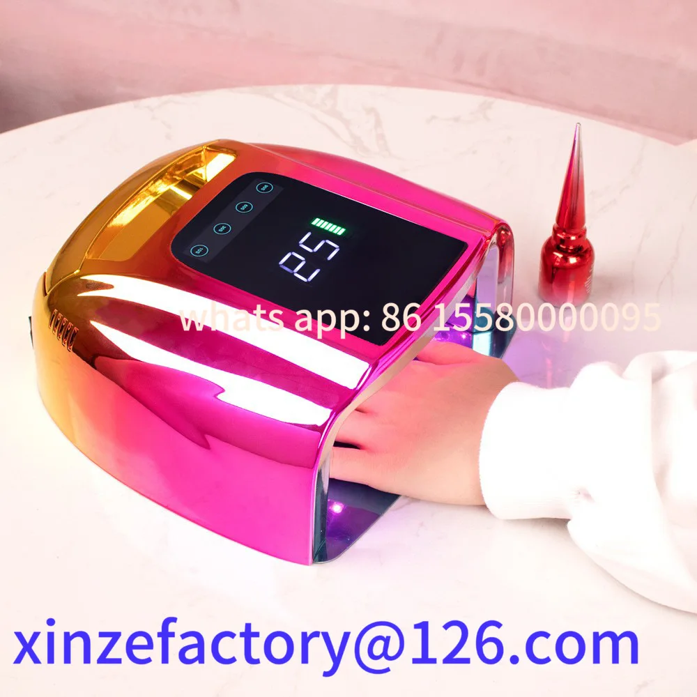 Be suitable for nail lamp 96W LED power quick drying intelligent UV phototherapy lamp customizable
Be suitable for nail lamp 96W LED power quick drying intelligent UV phototherapy lamp customizable