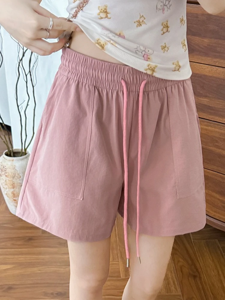 2025 Woman High Waist Loose Shorts Girls Korean Fashion Y2k Clothes Drawstring Wide Leg Elastic High Waisted Trendy Trousers
2025 Woman High Waist Loose Shorts Girls Korean Fashion Y2k Clothes Drawstring Wide Leg Elastic High Waisted Trendy Trousers