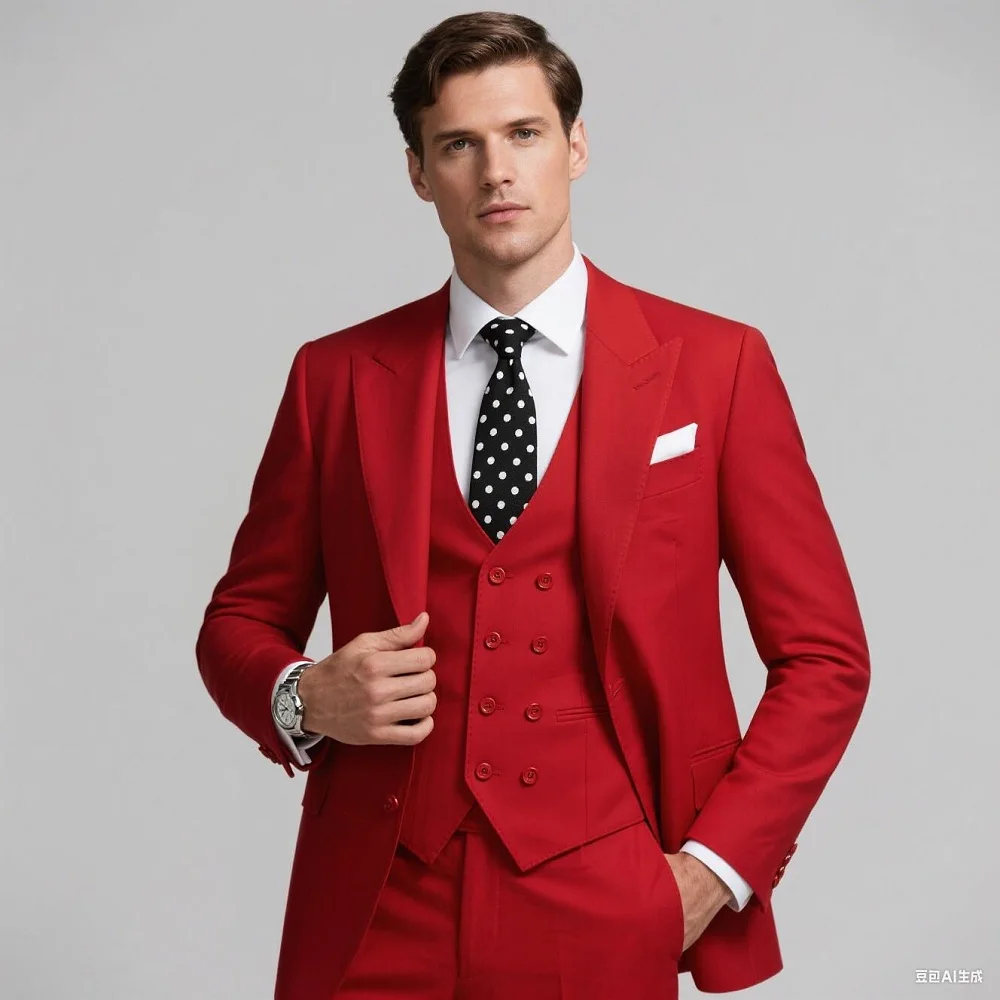 Elegant Pink Men's Slim Fit 3 Piece Suits (Jacket+Vest+Pant) Wedding Groom Tuxedos Prom Formal Male Party Blazers Business Suits
Elegant Pink Men's Slim Fit 3 Piece Suits (Jacket+Vest+Pant) Wedding Groom Tuxedos Prom Formal Male Party Blazers Business Suits