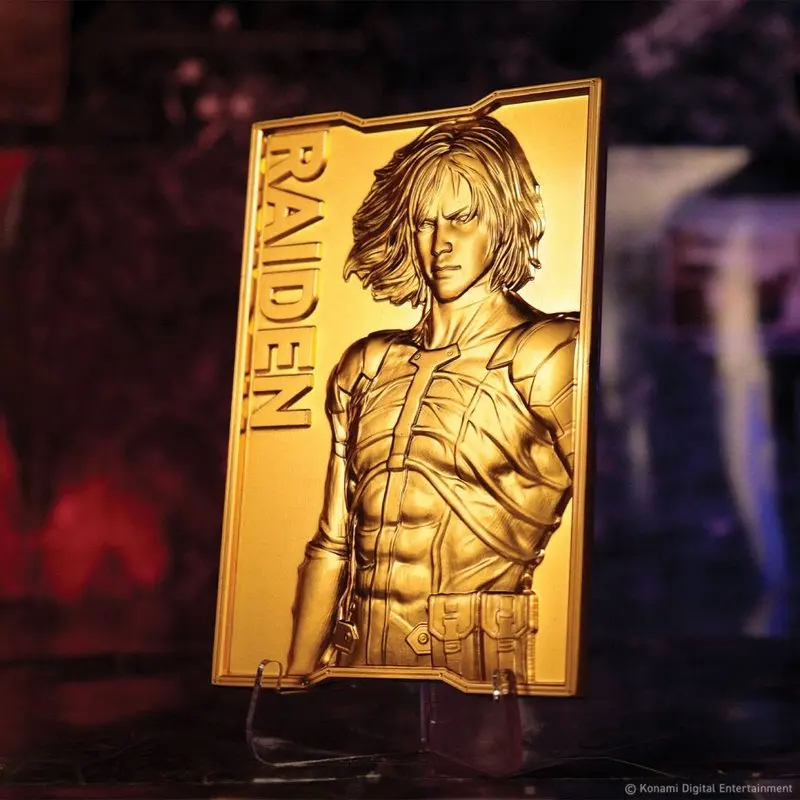 New In Stock Fanattik Metal Gear Solid 2 Sons Of Liberty Raiden 24k Gold Plated Ingot Limited To 2001 Sealed Birthday Gift
New In Stock Fanattik Metal Gear Solid 2 Sons Of Liberty Raiden 24k Gold Plated Ingot Limited To 2001 Sealed Birthday Gift