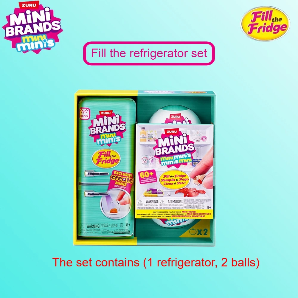 New ZURU Mini Brand Surprise Refrigerator Ball Mysterious Toy Decoration Model Blind Box Suitable for Birthday Gifts
New ZURU Mini Brand Surprise Refrigerator Ball Mysterious Toy Decoration Model Blind Box Suitable for Birthday Gifts