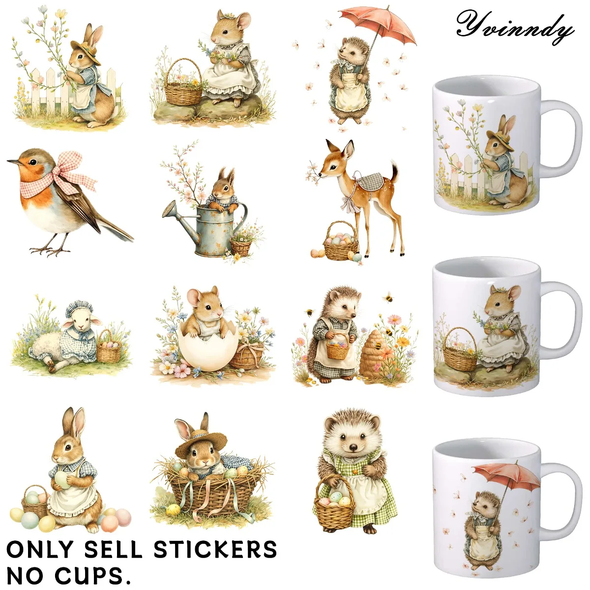 УФ-дисперсионные пленки для переноса изображений, наклейки на кружки, 12 штук, весенние и пасхальные животные, случайные дизайны, водонепроницаемая УФ-дисперсионная бумага для переноса изображений
УФ-дисперсионные пленки для переноса изображений, наклейки на кружки, 12 штук, весенние и пасхальные животные, случайные дизайны, водонепроницаемая УФ-дисперсионная бумага для переноса изображений