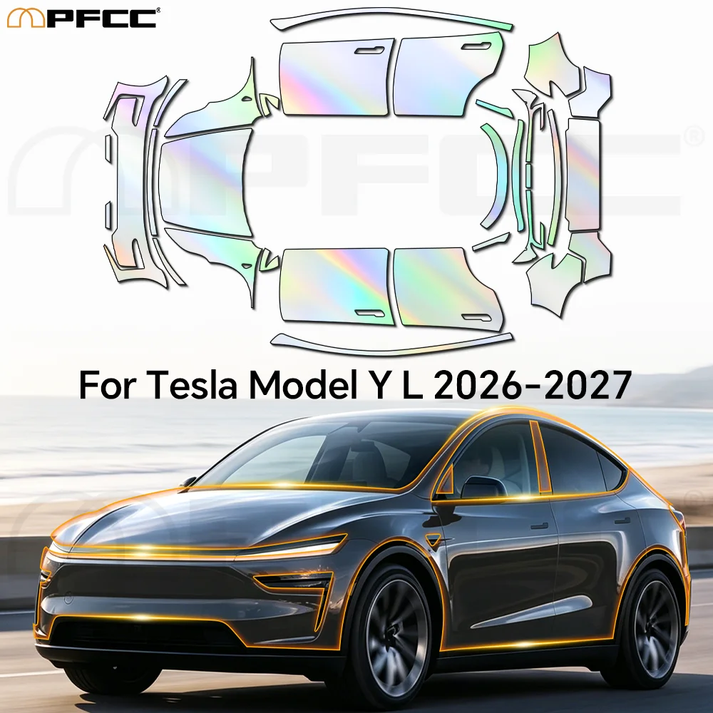 9Mil TPU Matte For Tesla Model YL 2026 2027 Clear PPF Precut Car Paint Protection Film Full Vehicle Invisible Kit
9Mil TPU Matte For Tesla Model YL 2026 2027 Clear PPF Precut Car Paint Protection Film Full Vehicle Invisible Kit